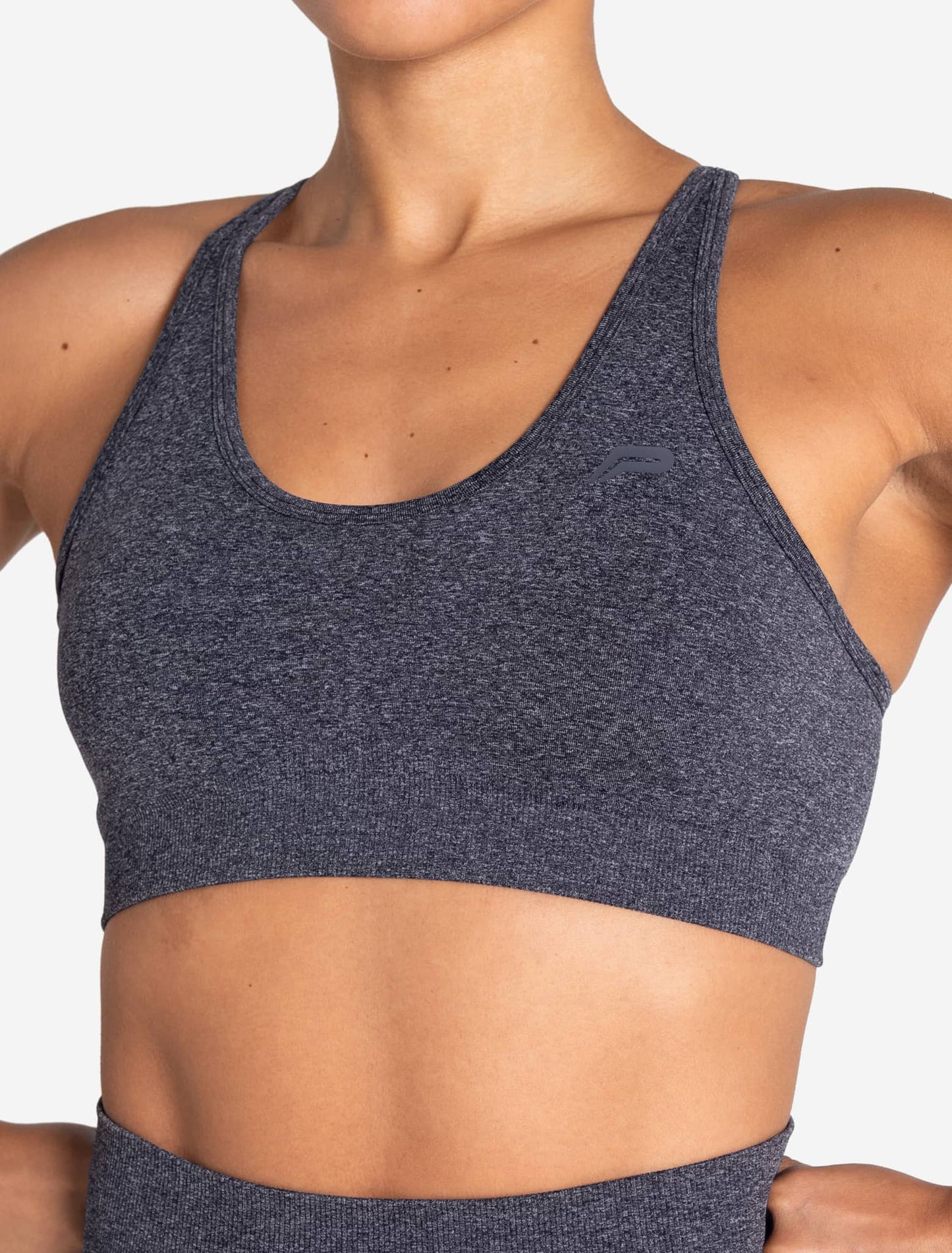 Form Seamless Sports Bra - Navy Marl