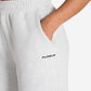 Oversized Joggers - Light Melange Grey