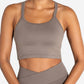 Sculpt Seamless Built-In Bra Tank - Taupe