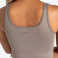 Sculpt Seamless Built-In Bra Vest - Taupe