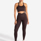 Sculpt Seamless Scrunch Leggings - Espresso