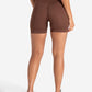Sculpt Seamless Scrunch Shorts - Cocoa Brown