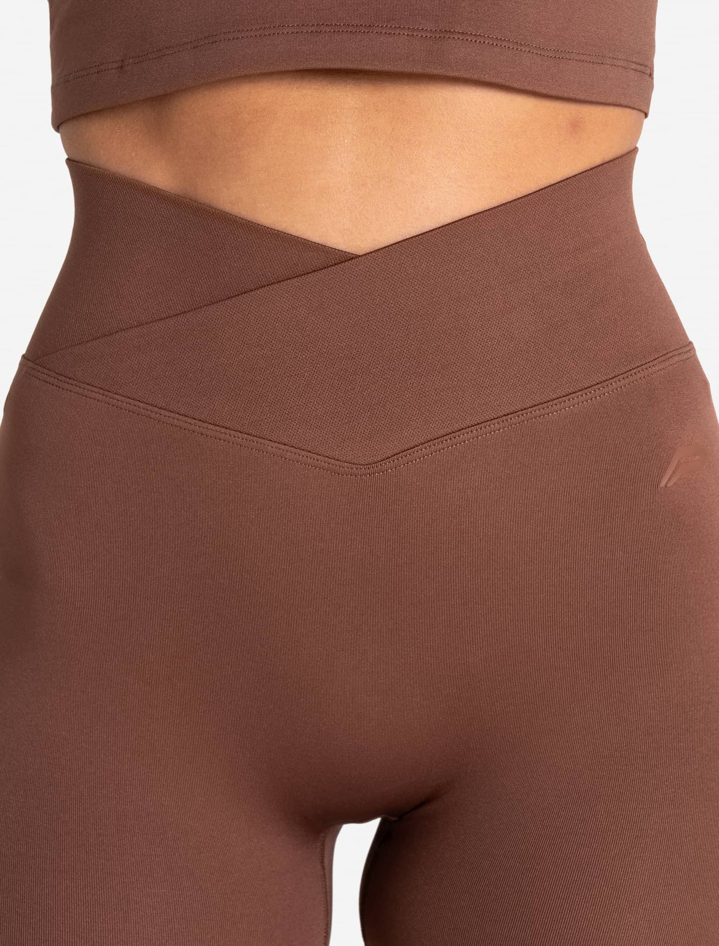 Sculpt Seamless Scrunch Shorts - Cocoa Brown
