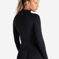 Sculpt Seamless Zip Jacket - Black