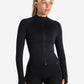 Sculpt Seamless Zip Jacket - Black